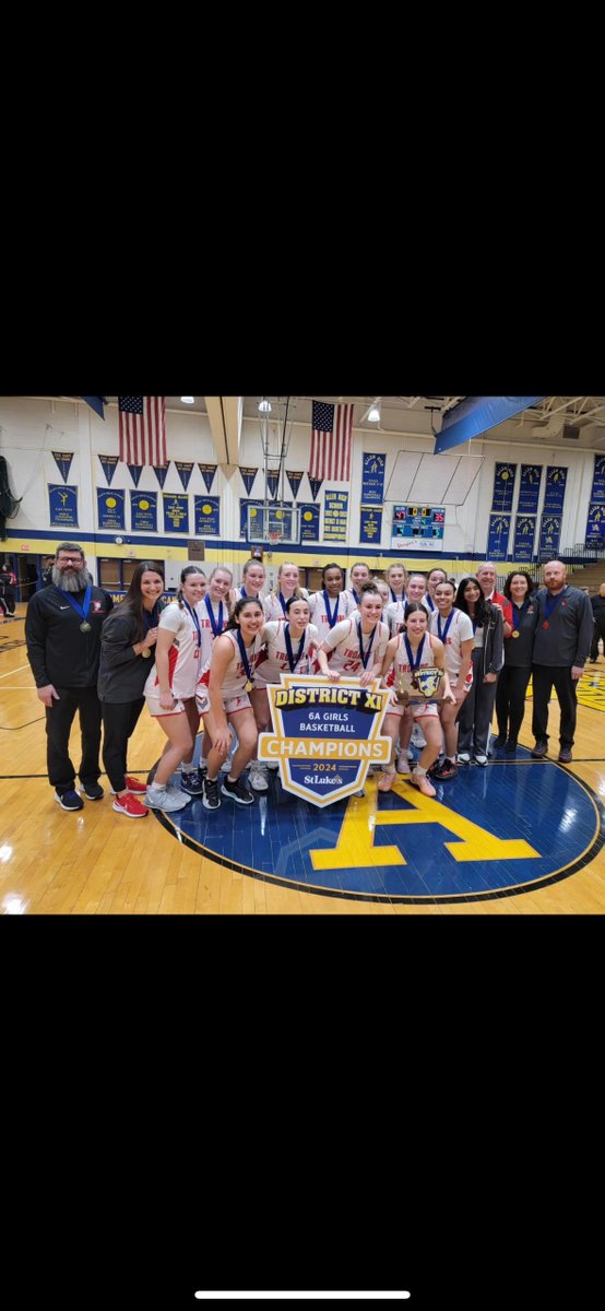 Congratulations to our DXI 6A Girls Basketball Champions. Way to go girls. Best of Luck in the state tournament.