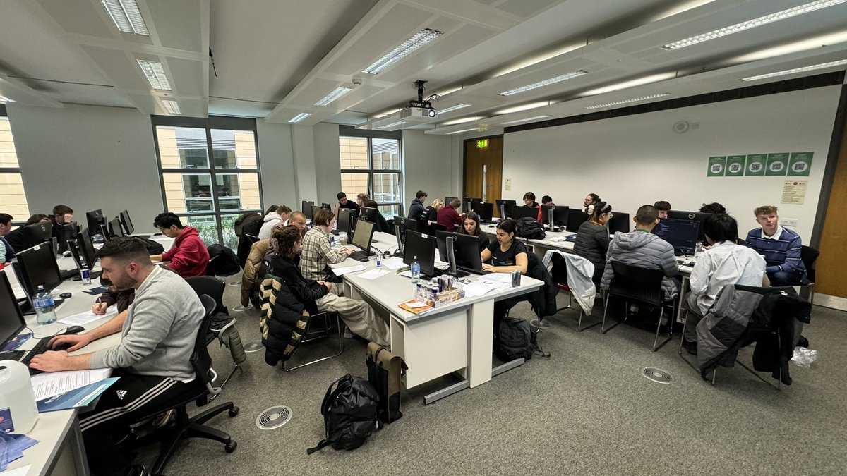 ChrysNgwa's tweet image. #IRLCPC2024 competition is a go!
#Volunteers ✅
Practise-run ✅
Lunch ✅
#ProblemSet ✅
#Redbull ✅
#ScoreBoard ✅
#Goodluck to all the ~60 teams. Let the contest begin….👊🏾💪🏾!! @AI_Data_UCC @insight_centre @UCCCS @Cadence @keelvar @SEFSUCC @andvise