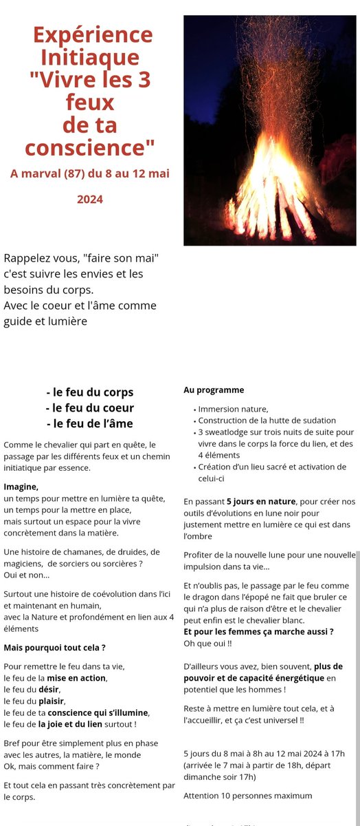 Ceci devrait parler à C. Rigolot qui a écrit un papier qui traitait aussi de la quantique et biodynamie

'Biodynamie, bioenergie et coévolution quantique'

PS: D'ailleurs cette anthroposophe organise des journées initiatiques à la purification par le feu 
x.com/kalou/status/1…