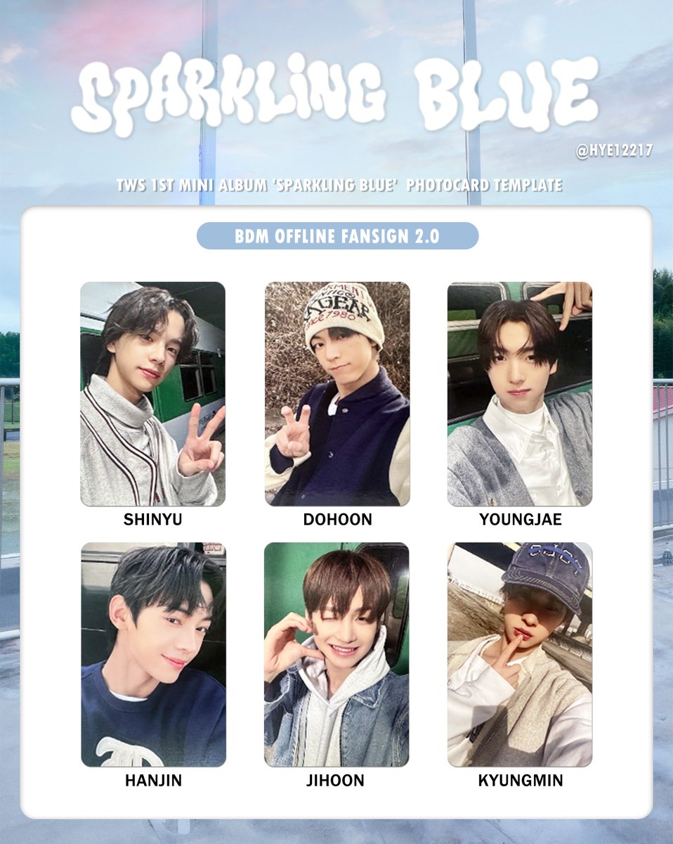 tws ハンジン トレカ フォトカード サノク sparklingblue ٩(๑❛ᴗ❛๑)۶