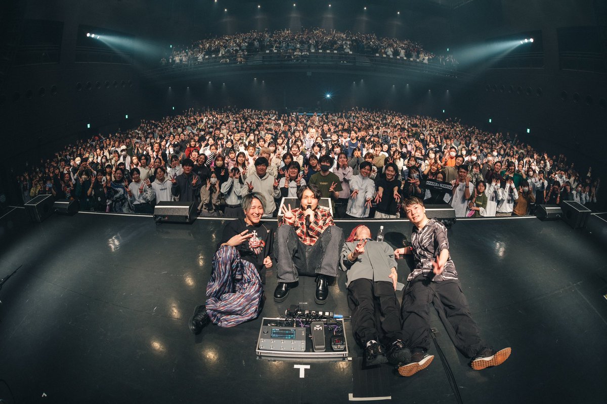 THREEE CHEERS FOR THREEE vol.1」 KT Zepp Yokohama 二部ともあざした