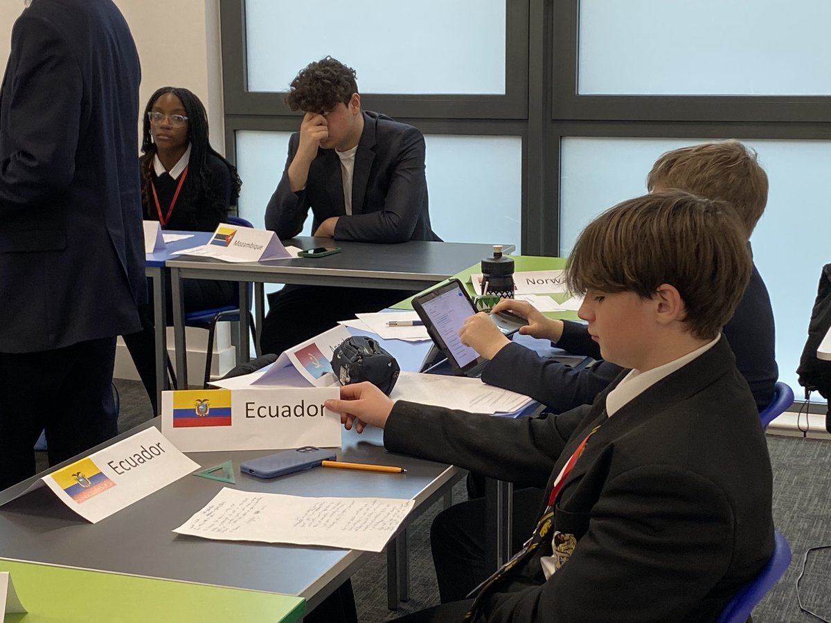 MunHampton's tweet photo. Action shots from EPMUN committees. https://t.co/z1X4bohfus