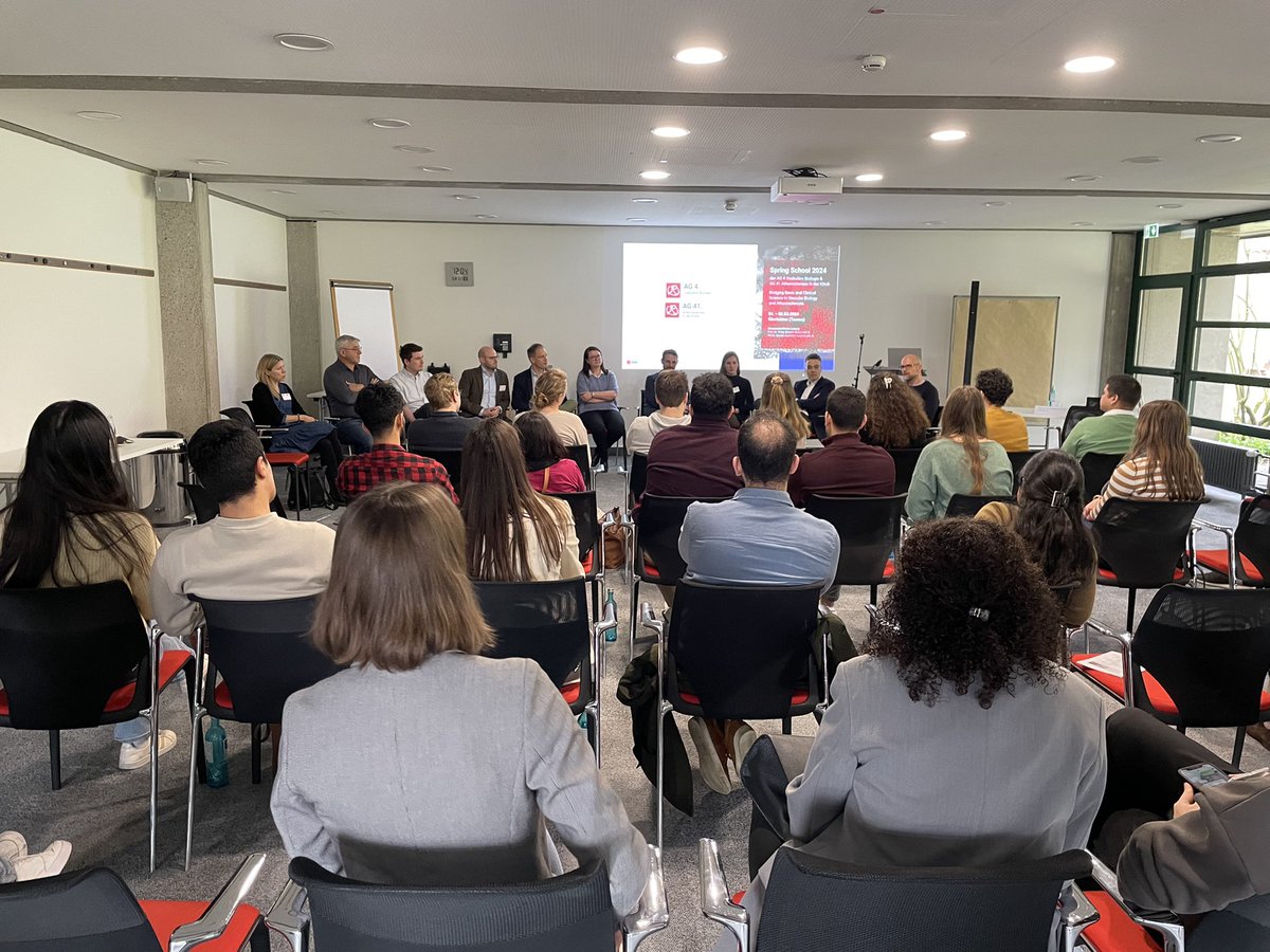 AG4 - Vaskuläre Biologie (@ag4_dgk) on Twitter photo Last but not least: Panel Discussion - What will be the future targets to explore in #CVD? <a href="/DGK_org/">Deutsche Gesellschaft für Kardiologie</a> <a href="/DDuerschmied/">Daniel Duerschmied</a> <a href="/HilgendorfIngo/">Ingo Hilgendorf</a> <a href="/HendrikSager/">Hendrik B. Sager</a> <a href="/GoettschLab/">ClaudiaGoettsch</a> <a href="/SteffensLab/">Sabine_Steffens</a> <a href="/PhilipWenzel_76/">Philip Wenzel</a> <a href="/FlorianKahles/">Florian Kahles, MD</a> @MichaelMolitor6 <a href="/SFG_Ffm/">Simone Glaser</a> <a href="/HellmutAugustin/">Hellmut Augustin</a> Last but not least: Panel Discussion - What will be the future targets to explore in #CVD? <a href="/DGK_org/">Deutsche Gesellschaft für Kardiologie</a> <a href="/DDuerschmied/">Daniel Duerschmied</a> <a href="/HilgendorfIngo/">Ingo Hilgendorf</a> <a href="/HendrikSager/">Hendrik B. Sager</a> <a href="/GoettschLab/">ClaudiaGoettsch</a> <a href="/SteffensLab/">Sabine_Steffens</a> <a href="/PhilipWenzel_76/">Philip Wenzel</a> <a href="/FlorianKahles/">Florian Kahles, MD</a> @MichaelMolitor6 <a href="/SFG_Ffm/">Simone Glaser</a> <a href="/HellmutAugustin/">Hellmut Augustin</a>