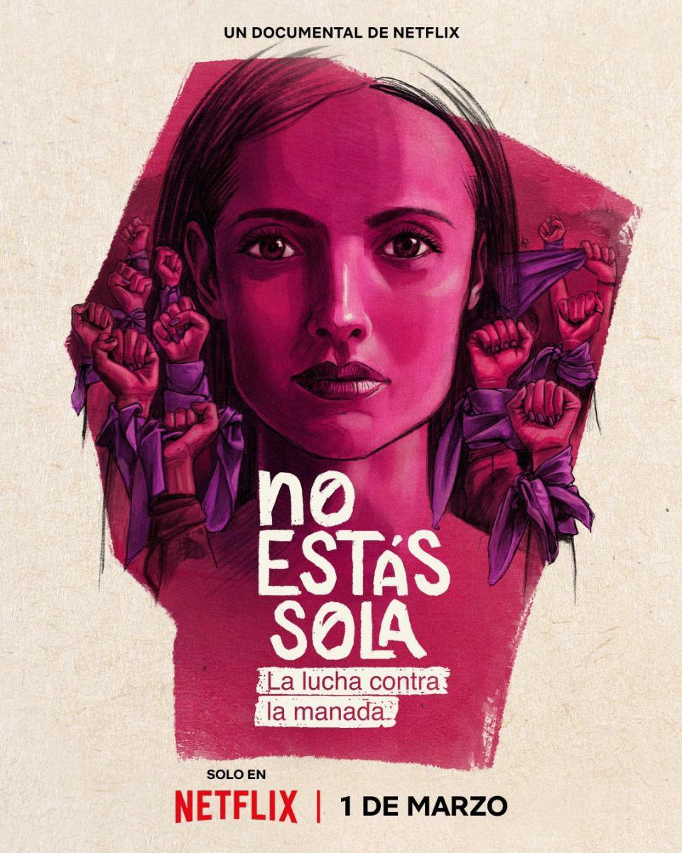 Llorera viendo #NoEstasSola en Netflix, pelos de punta…