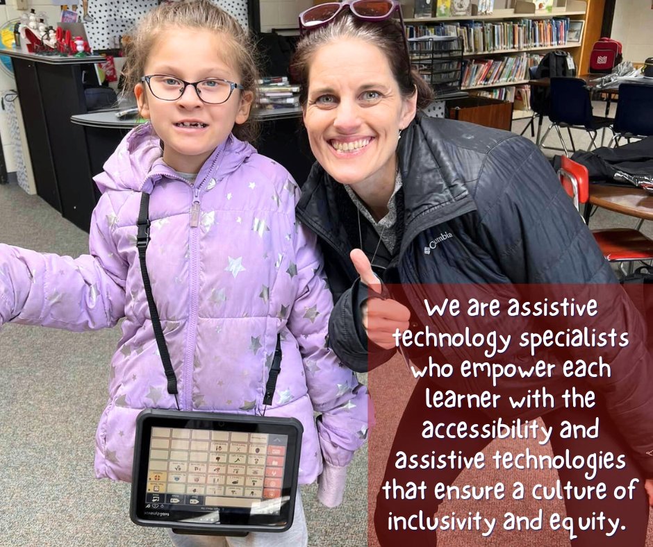 Who are Iowa's AEAs? We are assistive technology specialists who empower each learner with the accessibility and assistive technologies that ensure a culture of inclusivity and equity. #EveryDayatAEA #iaedchat