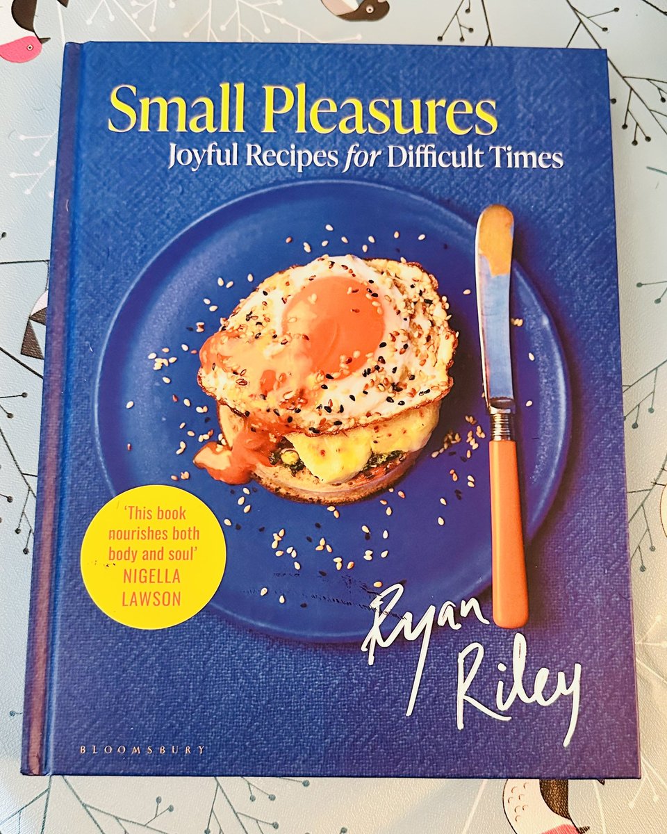 Oh, thank you @Nigella_Lawson for mentioning this fabulous book on cookbook corner a few months ago. What a delight. @RyanRileyy, I don’t know where this book has been all my life!