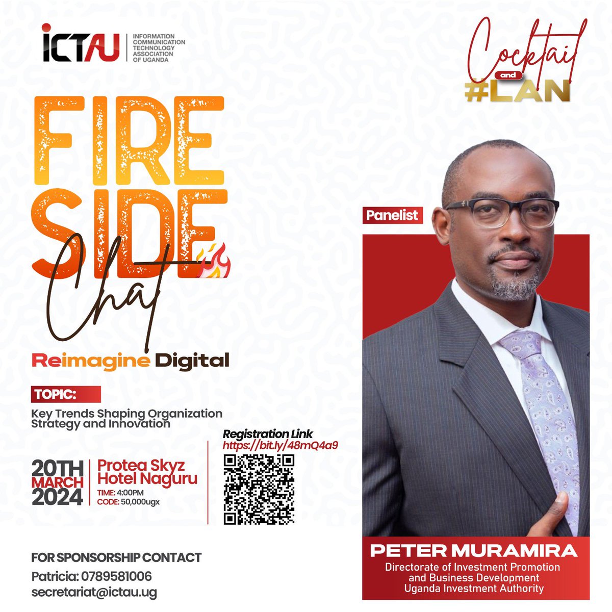 Mark your calendars for an exclusive networking experience on 20th March 2024.

Topic: Key Trends Shaping Organization Strategy and Innovation!

Sign up here: forms.gle/KZgaTW9KtcWLpH

CC: Peter Muramira; UIA Directorate of Investment.

#LAN #NBSUpdates