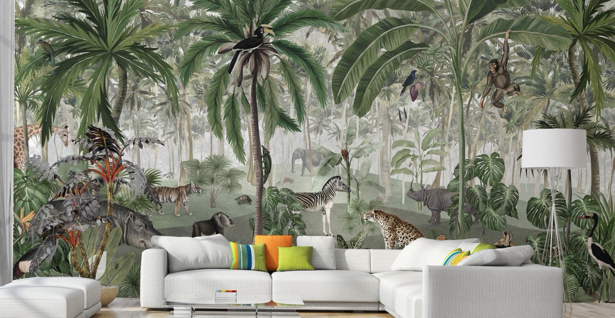 Transform your child's room into a wild adventure with Kikki Belle's Jungle Lookbook wallpaper murals! Inspired by the beauty of nature, these designs will spark imagination in any nursery. 🌿🐅 #JungleNursery #KikkiBelleNature

Shop now at: giffywalls.com/jungle-lookboo…