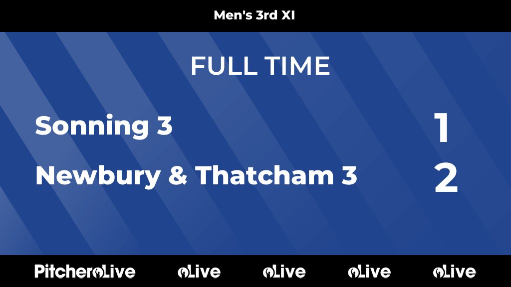 FULL TIME: Sonning 3 1 - 2 Newbury & Thatcham 3 #SONNEW #Pitchero sonninghockeyclub.co.uk/teams/117269/m…