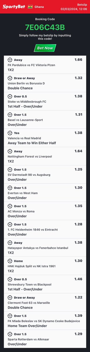 Boom🔥

@OddsVillage @Opresii @GhanamanTips @enokay69 @KwesiAmerican @JaydenKudus @daebreak01