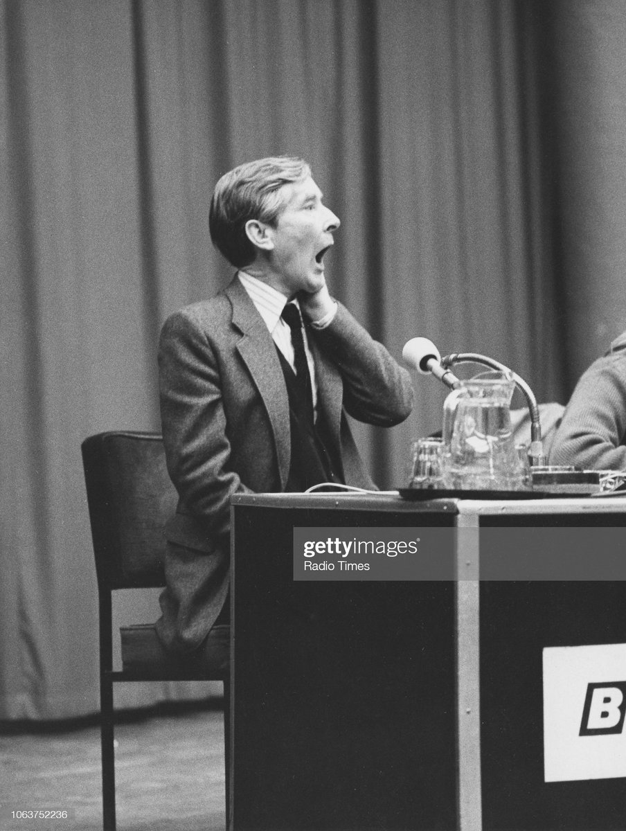 Finally hit an episode of #JustAminute where there's actually photos of the recording.

You can't see in these photos, Peter Jones and Derek Nimmo.  nor Nicholas Parsons.

Monday 16th August 1982, 6.30pm