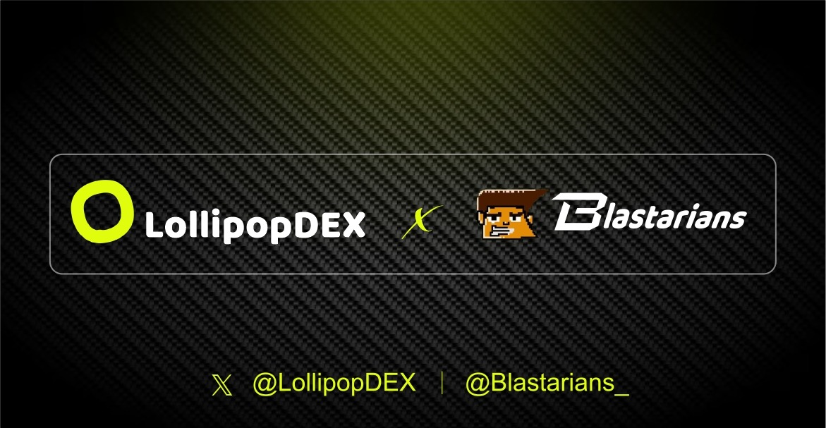 Lollipop 🍭 DEX (@lollipopdex) on Twitter photo In anticipation of our launch on @Blast_L2 mainnet, we've partnered with the esteemed NFT project <a href="/Blastarians_/">Blastarians</a> backed by @Aishiba_arb.
The Blastarians collection features 5555 pixelated characters.
As they gear up for their highly anticipated NFT mint on March 4th, 2024, In anticipation of our launch on @Blast_L2 mainnet, we've partnered with the esteemed NFT project <a href="/Blastarians_/">Blastarians</a> backed by @Aishiba_arb.
The Blastarians collection features 5555 pixelated characters.
As they gear up for their highly anticipated NFT mint on March 4th, 2024,