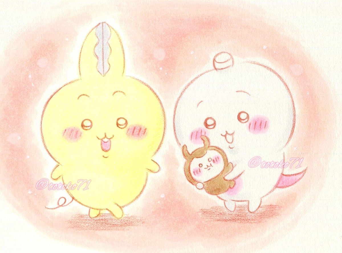 ちい　手描き　イラスト　リクエスト 2025 New Year's Card] How to draw Chiikawa's simple