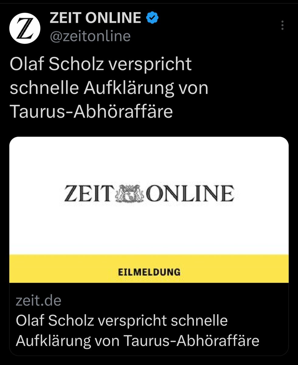 Wenn einer für schnelle Aufklärung bekannt ist dann ja wohl Olaf Scholz!