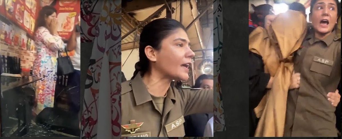 Abdulla_Alamadi's tweet image. She is the same officer when some mainstream media showed her as a hero, because she saved a woman from the hands of a mob &amp;amp; was even honored with a free umra trip, but now we see her passing through the streets arresting pro-PTI people just for expressing an opposing opinion !!