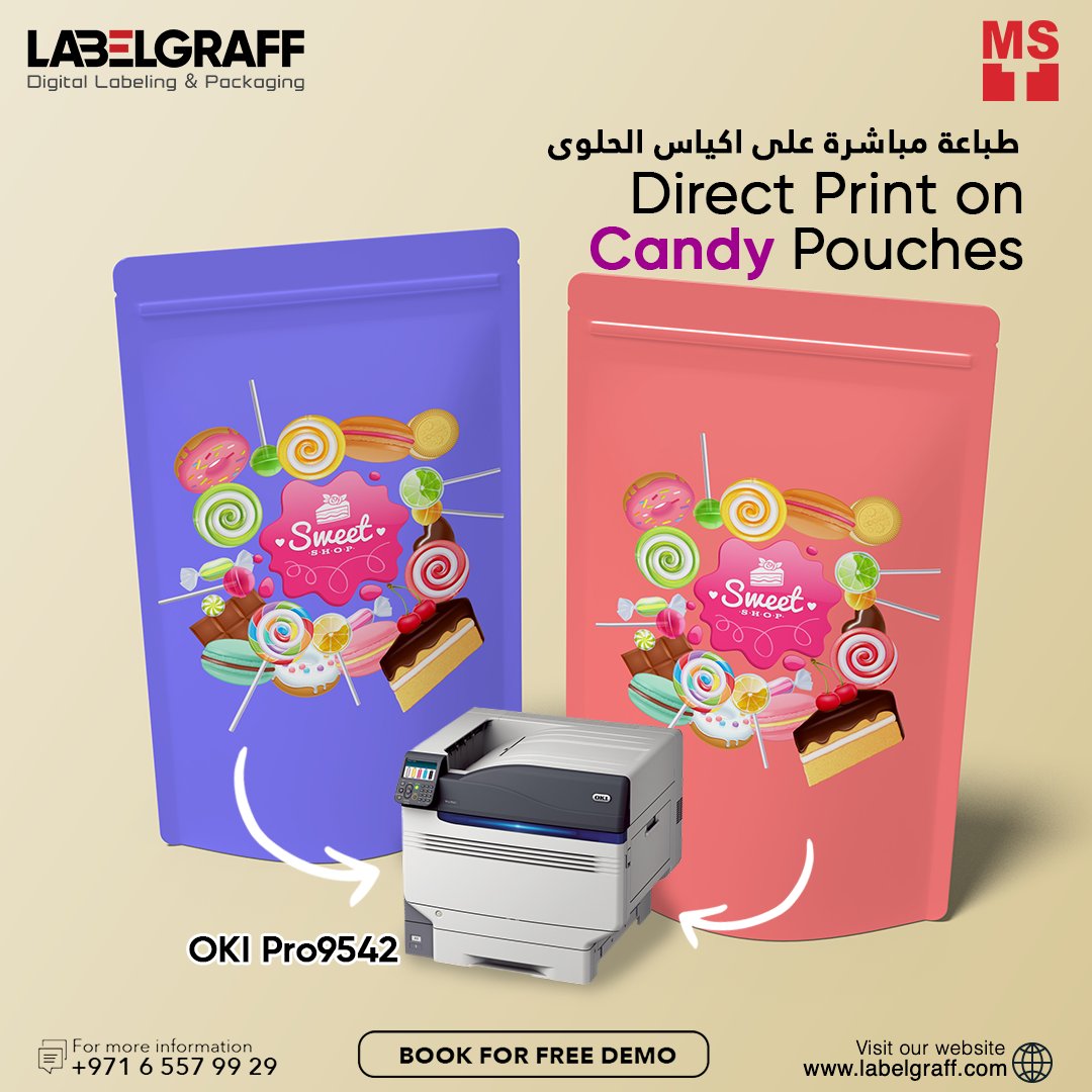labelgraffme's tweet image. Digital printing on pouches is made possible &amp;amp; easy with #OKI Pro 9000 Series. Print full color design with white under-base to get a vibrant color on your pouches. To know more, visit labelgraff.com

#labelgraff #pro9 #oki #okipro #okipro9 #printonpouches #printonpouch