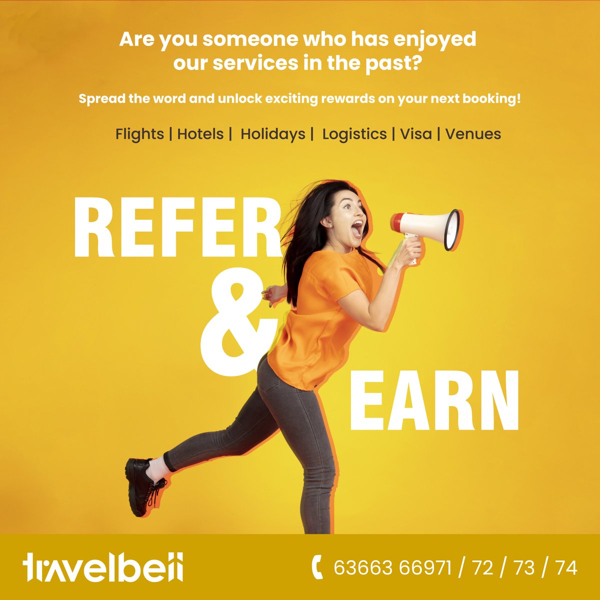 TravelbellI's tweet photo. Looking for someone who can help you with travel assistance, event venue bookings, or flight arrangements?

Simply give us a call, and we'll handle the rest!
Dm us @travelbell.in
📞: ±91 6366366971 /72 /73

#travelbell #travel #vacation #travelling #travelreels #traveltheworld https://t.co/09OgBEkr1o