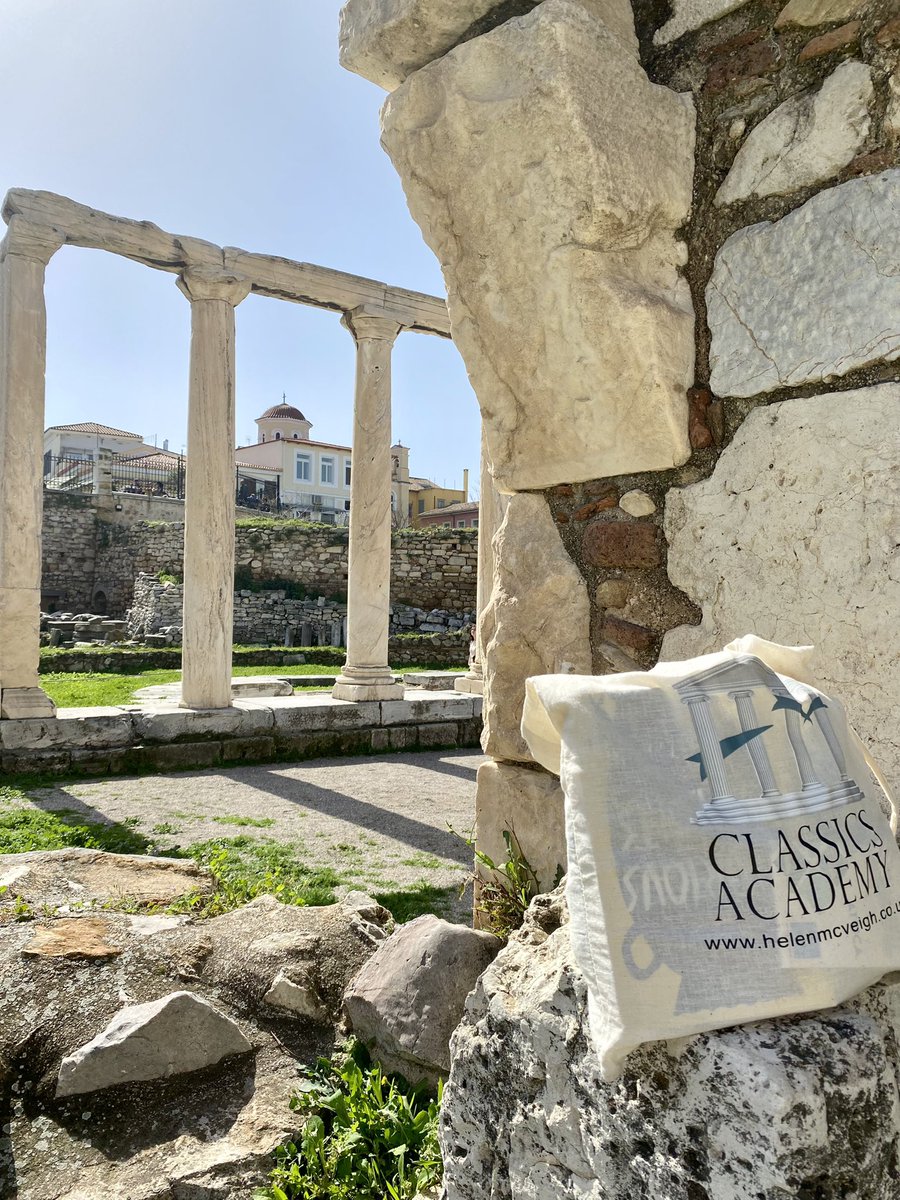 Trying to find some shade in the Roman Agora 

#Athens #AncientGreece #AncientRome #ClassicalCivilization #AncientLanguages

@ClassicsAcademy