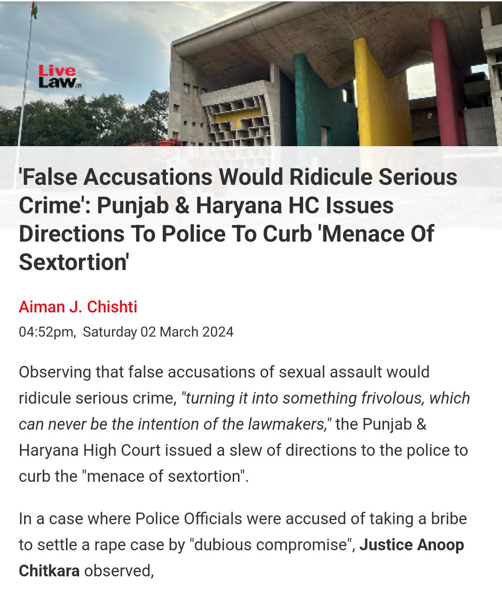 Something good from the Indian judiciary for men. #1CroreAlimony