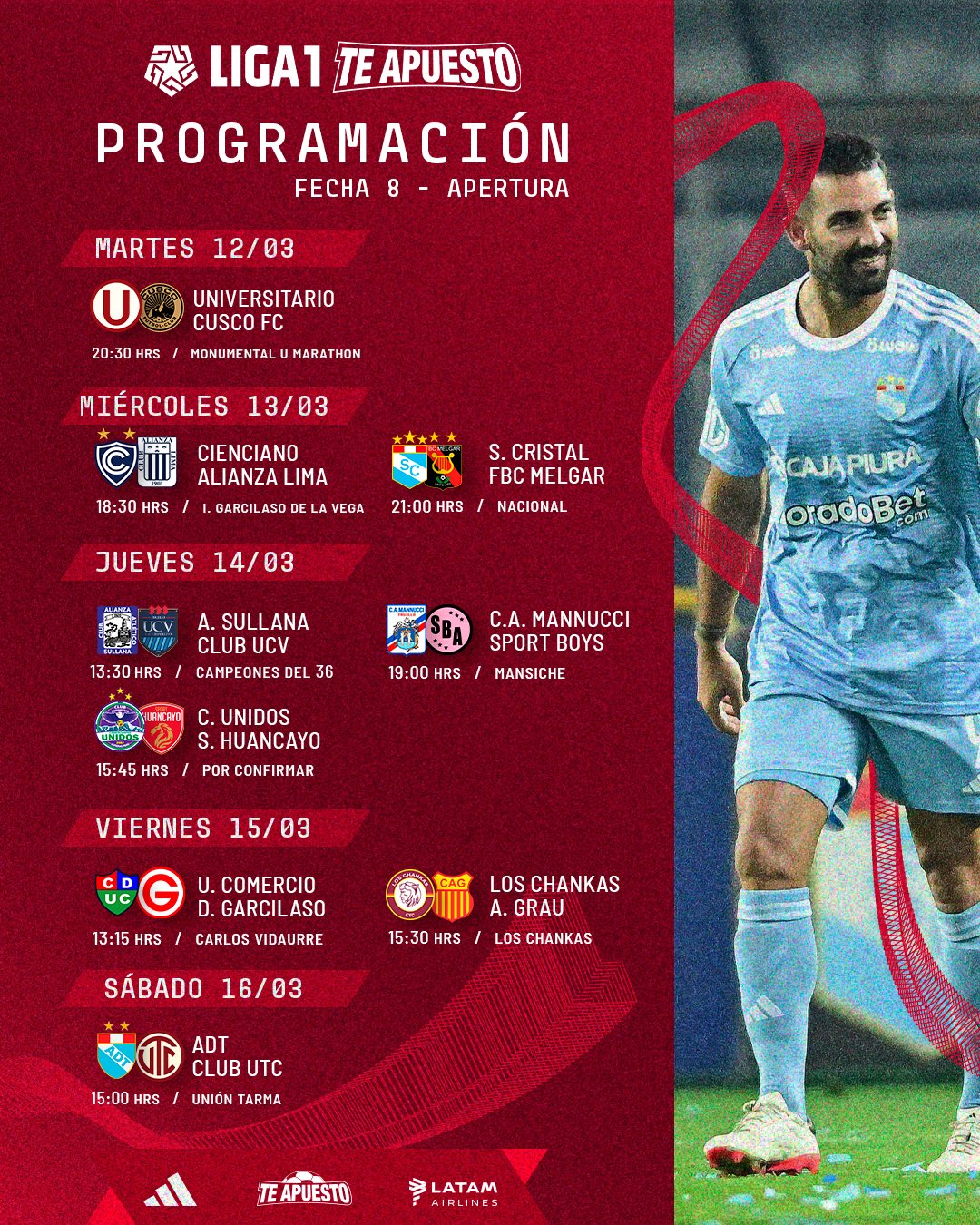 Liga 1 2024 Conoce el calendario y dónde ver los partidos del Torneo