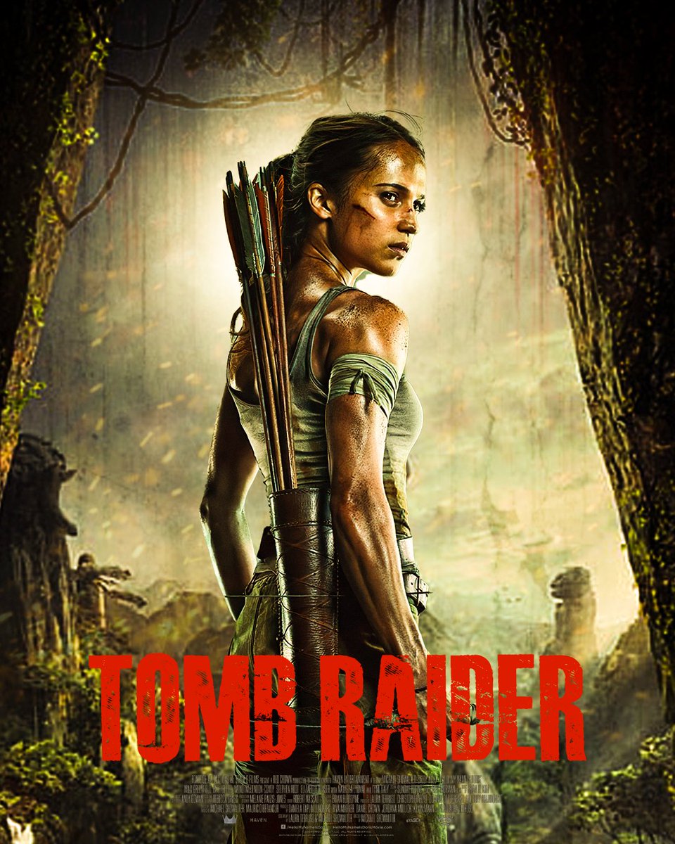 Tomb Raider Movie Poster
  *100% Photoshop Design*     
📁send a Mail to place your order            prakashguna66@gmail.com     
#logo #logodesigner #poster #posterdesign #photoshop #designer #postermaking #socialmedia #movieposters #TombRaider #tombraidermovie