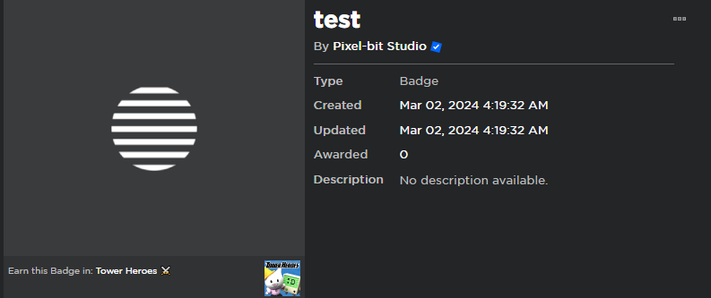 RobloxLeakers__'s tweet image. LIST OF ALL CURRENT SUSPECTED GAMES FOR 'THE HUNT' 2024👀
(Note: These are not confirmed and this is speculation)
Tower Defense Simulator
Tower Heroes
Dungeon Quest
Resturaunt Tycoon 2