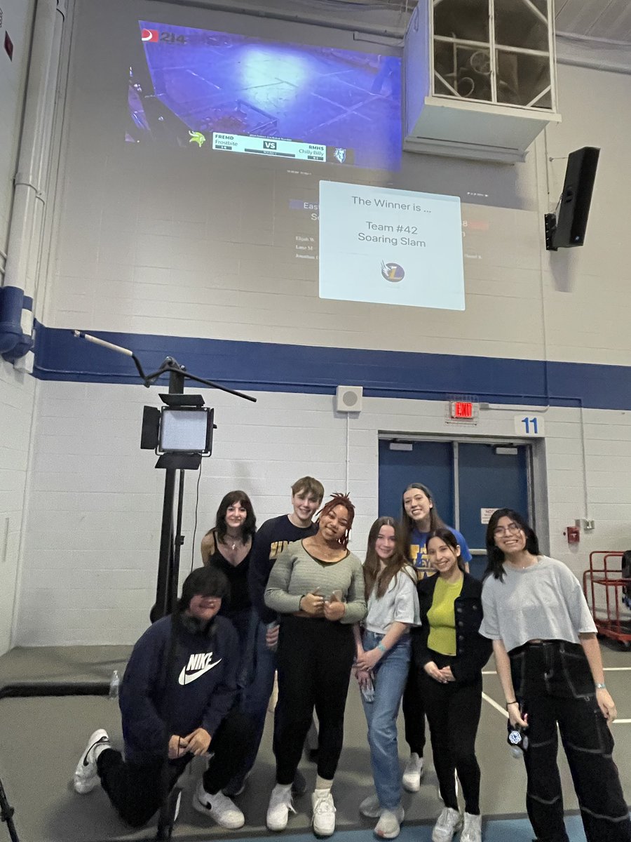 hubbardbradford's tweet image. This event is unspeakably cool. Engineering, problem-solving, teamwork, and destruction! @Wheeling_Cats honored to host #RobotRumble! Come to the field house today after 9am to witness the battles! The live stream, interviews, and broadcast are second to none. #makeitmatter