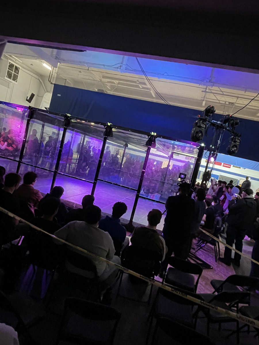 hubbardbradford's tweet image. This event is unspeakably cool. Engineering, problem-solving, teamwork, and destruction! @Wheeling_Cats honored to host #RobotRumble! Come to the field house today after 9am to witness the battles! The live stream, interviews, and broadcast are second to none. #makeitmatter