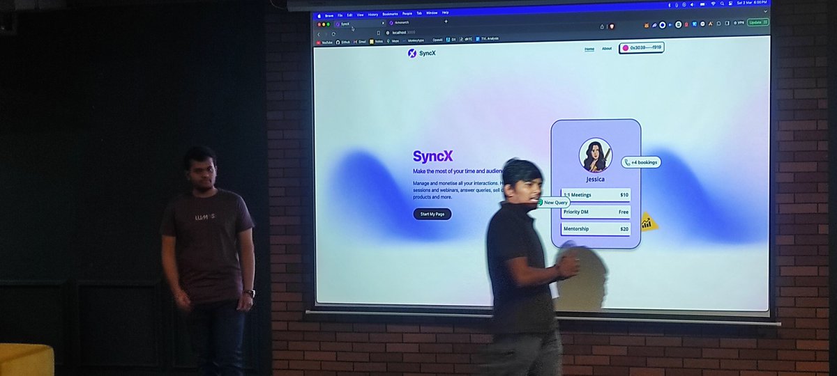 saurabhnage624's tweet image. 🪽Explore SyncX, the platform where your projects earn incentives,
Sign up, add your services effortlessly, all powered by Huddle01&apos;s cutting-edge decentralized tech. Start building and earning today🌐💻 #SyncX #DecentralizedProjects