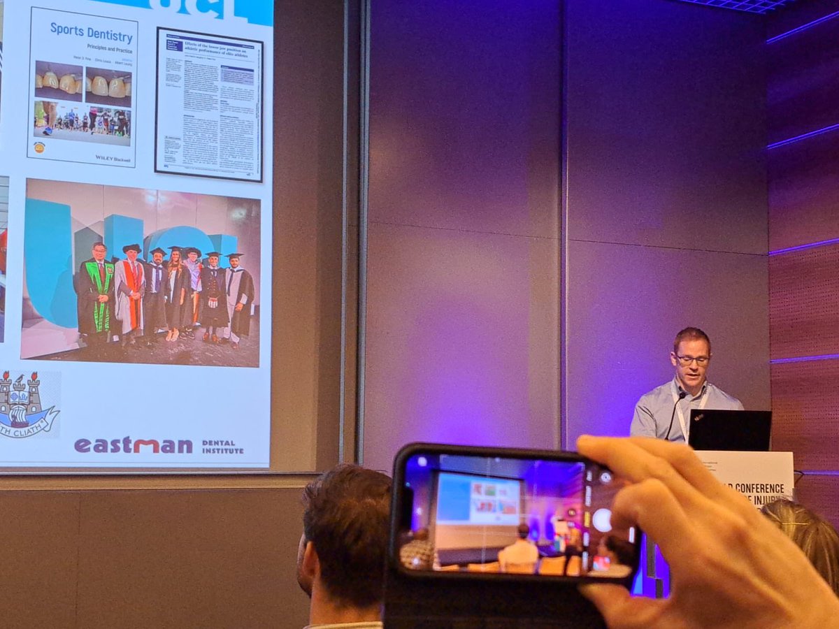 Oral Health in Sport (@oralhealthsport) on Twitter photo John sharing his research on mouthguard awareness <a href="/ucleastman/">UCL Eastman</a> <a href="/SportingSmiles1/">John Haughey</a> @PaedDentEastman <a href="/IanNeedleman/">Ian Needleman</a> John sharing his research on mouthguard awareness <a href="/ucleastman/">UCL Eastman</a> <a href="/SportingSmiles1/">John Haughey</a> @PaedDentEastman <a href="/IanNeedleman/">Ian Needleman</a>