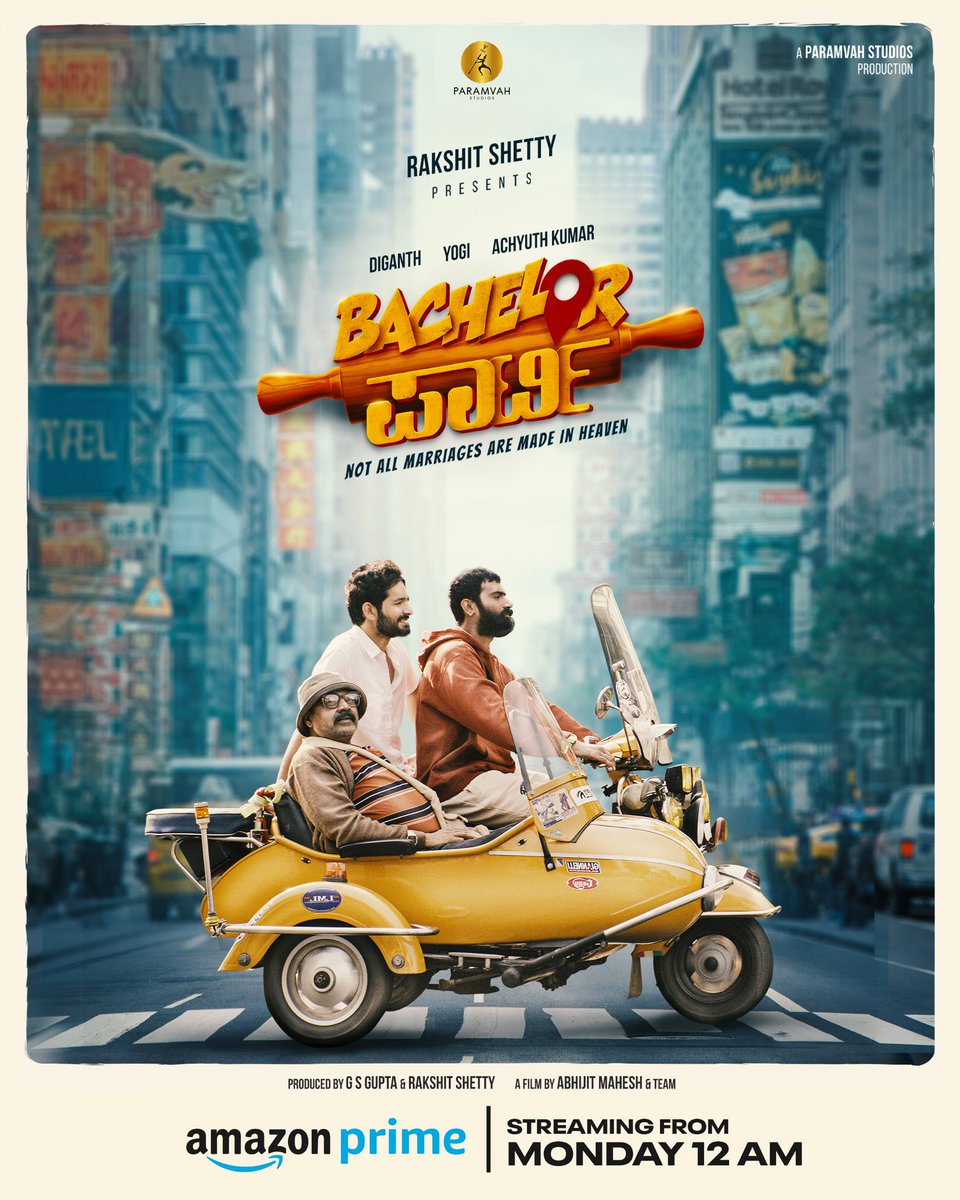 #BachelorParty available to stream on @PrimeVideoIN from Monday 12AM