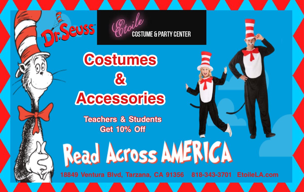 🎂HAPPY BIRTHDAY DR. SEUSS🎈
#DrSeuss #DrSeussBirthday #March2 #NationalReadAcrossAmericaDay #CatInTheHat #CatInTheHatHat #CatInTheHatCostume #Read #NationalReadAcrossAmerica #SFV
#TheGrinch #Thing1Thing2