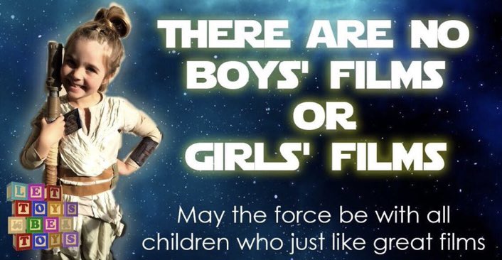 @esspeecy @Thefunkypigeon Disappointing to see this @Thefunkypigeon . Girls like #StarWars too!