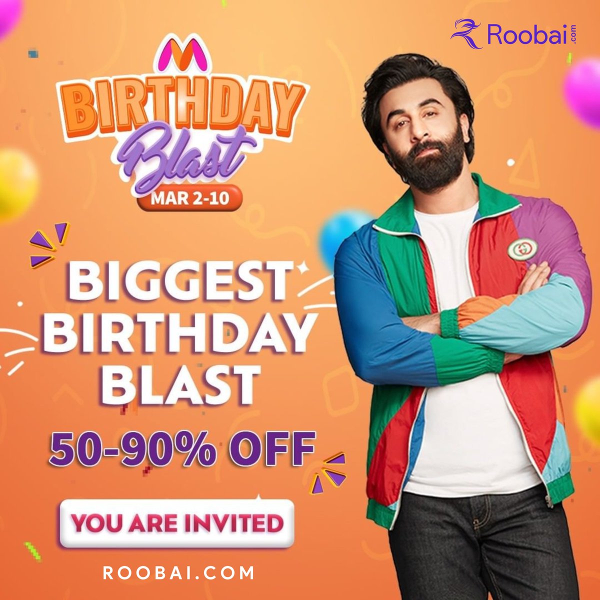 Myntra BIRTHDAY BLAST SALE Is Live 🛍️

UPTO 50-90% OFF HERE😻

Join Our Telegram channel🎁 

Link In Bio🔗

#myntra #mymyntralook #myntrafashion #myntraendofreasonsale #myntrafashionupgrade #myntrafashionsuperstar #myntrabigfashiondays #myntrablockbustersale #frappxmyntra