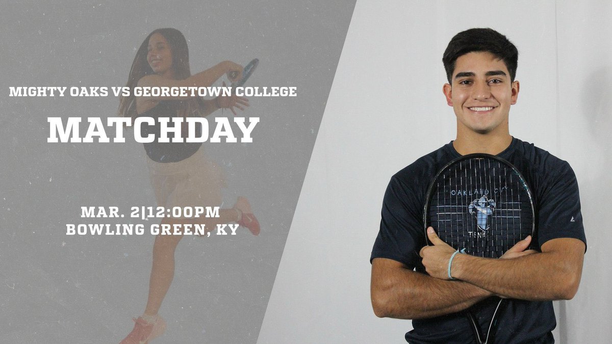 Back to Bowling Green! 
🆚Georgetown College 
🕦Noon
📈 ioncourt.com/ties/65e296e21… (Men’s)
📈 ioncourt.com/ties/65e323a67… (Women’s)
