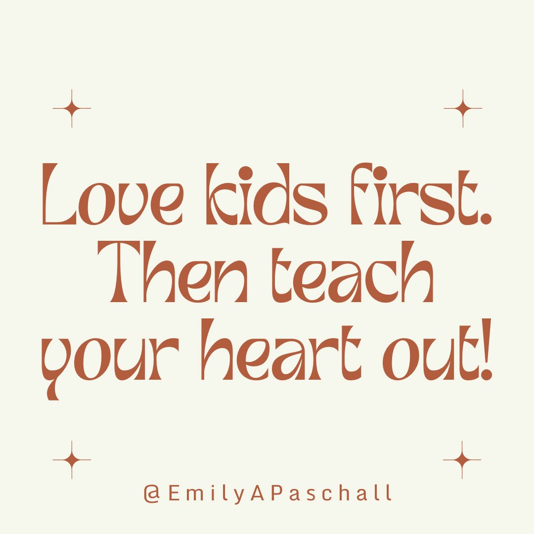 When we measure data and statistics, we cannot measure the change we can make within another person’s heart. It’s not just about the numbers. It’s about seeing education as a tool for changing the future of every single one of our students. We must impact their hearts, which