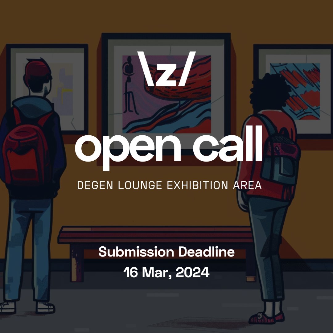 TheZoStudio's tweet image. 🚨 OPEN CALL

Proud to be curating an art exhibit, along with @BLRxZo, featuring the best web3 artists out there! This IRL exhibition is set at the Degen Lounge Exhibition Area at @BLRxZo ✨🚀 

Exhibit Date: March 23 to 26, 2024