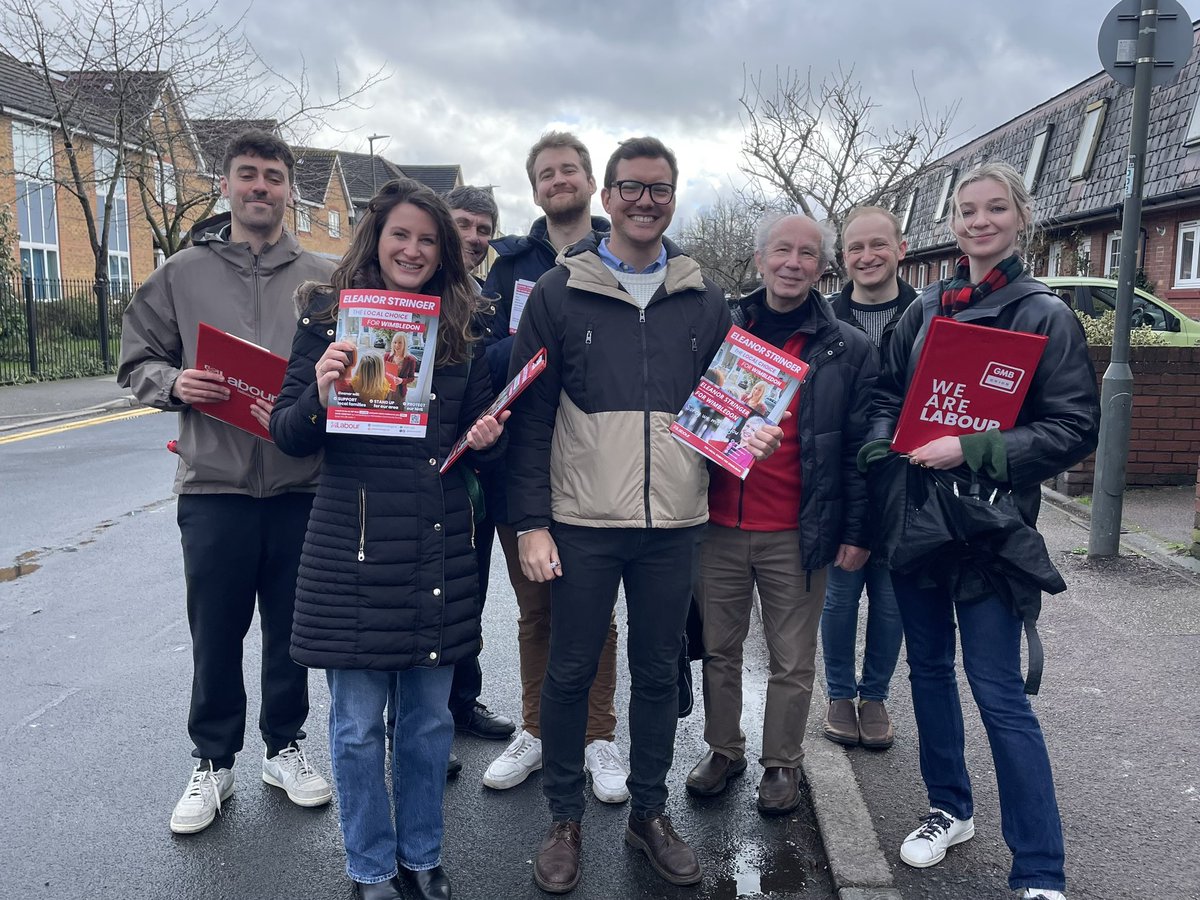 Good to be out with Wimbledon and Mitcham &amp; Morden friends supporting <a href="/eleanorSW19/">Eleanor Stringer for Wimbledon</a>  this morning