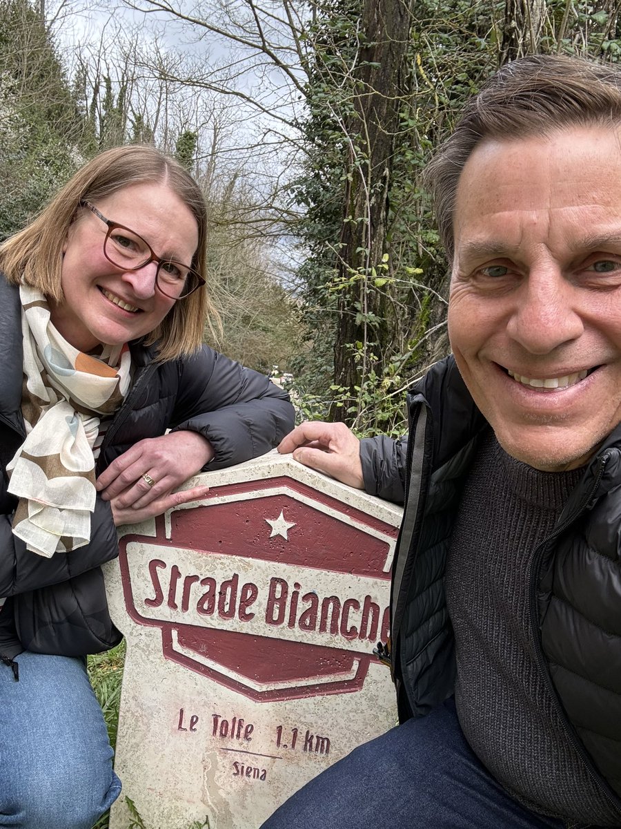 danmaize's tweet image. Pinch me. I’m at #StradeBianche.