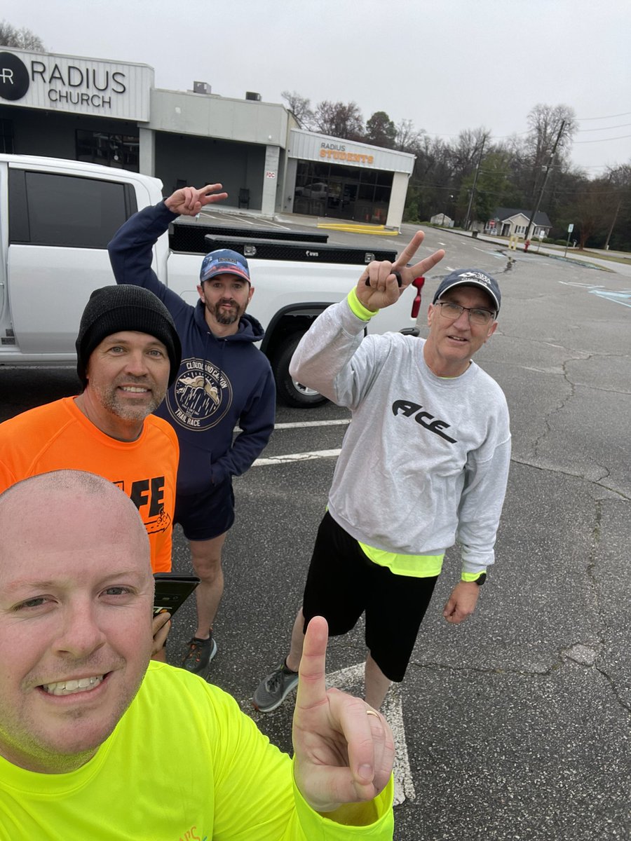 Michael Pitts (F3-DOT) (@mpittsme) on Twitter photo 4 Pax for <a href="/SSpackle/">Spackle's Speedsters</a> 🫡 Luckily I brought <a href="/F3Stride/">F3 Stride</a> since no Speedsters showed up! 😬 also +1 for <a href="/ceaster_chad/">Chad Easter / F3 PickAxe</a> flyby <a href="/F3LexSC/">F3 Lexington SC</a> 4 Pax for <a href="/SSpackle/">Spackle's Speedsters</a> 🫡 Luckily I brought <a href="/F3Stride/">F3 Stride</a> since no Speedsters showed up! 😬 also +1 for <a href="/ceaster_chad/">Chad Easter / F3 PickAxe</a> flyby <a href="/F3LexSC/">F3 Lexington SC</a>