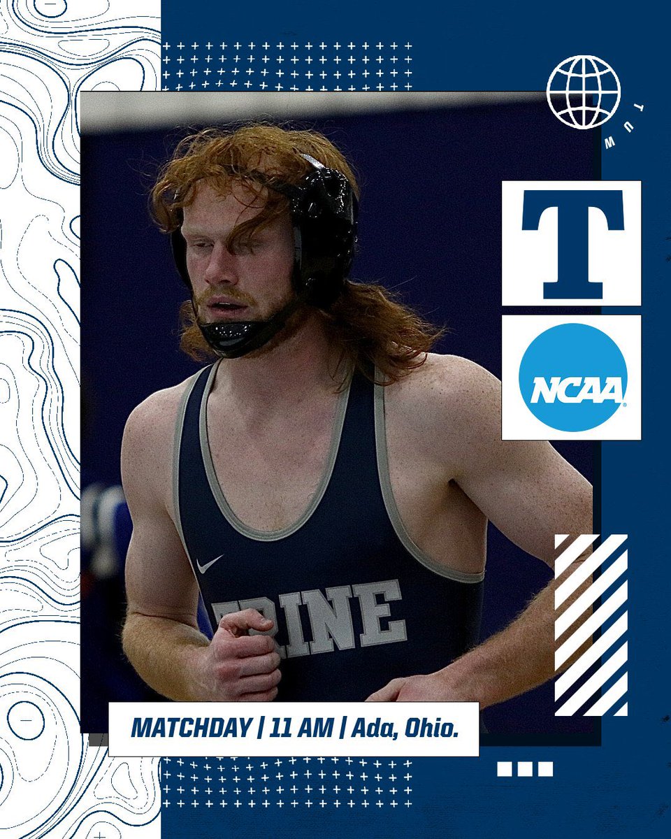 MATCHDAY IN ADA, OHIO. 📍 Join as three Thunder wrestlers attempt to punch their ticket to Nationals. #EAT | #TrineTough