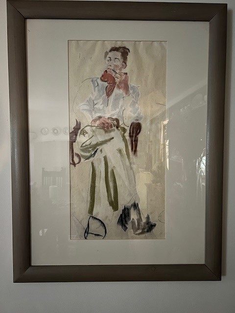 Interesting exhibition of Lucy Harwood at <a href="/firstsite/">Firstsite Colchester</a> would <a href="/hughstcinspired/">Hugh St Clair</a> like to see a piece I have by her -a portrait of Cedric Morris?