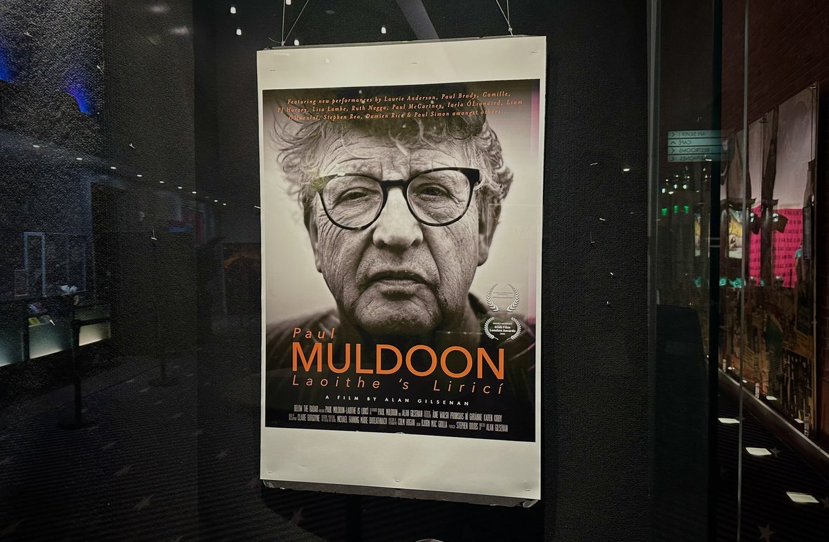 The Muldoon odyssey continues later this evening at the beautiful @AFISilver as part of @Solasnuacht