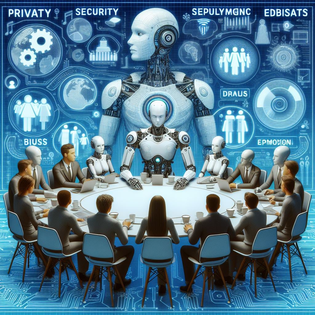 RaitiMiddleEast's tweet image. Exploring the challenges and concerns surrounding artificial intelligence! Are we ready for the technological future? 💡🤖 #ArtificialIntelligence #TechnologyChallenges #TechFuture #Cybersecurity #EthicalTech #RAITI