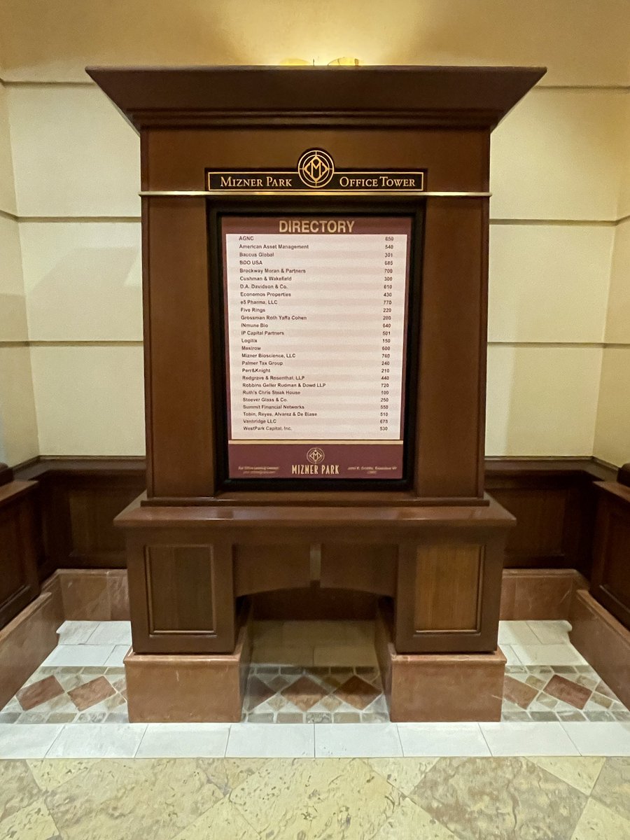 SlapEmUp's tweet image. Directory sign installs