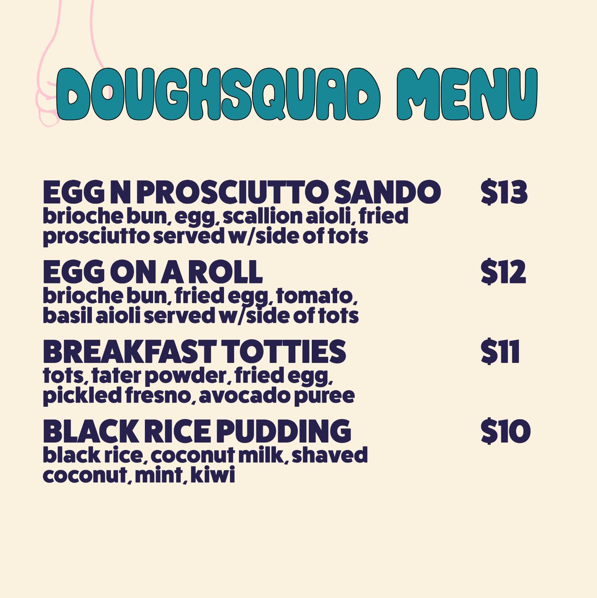 F1 starts off at Bahrain and we got it on the big screen. 
Special Dough Squad breakfast menu 
$5 beers before noon
Doors at 830am
It's gonna be fun on the bun
See ya there
Cheers from your neighborhood bar brewery place