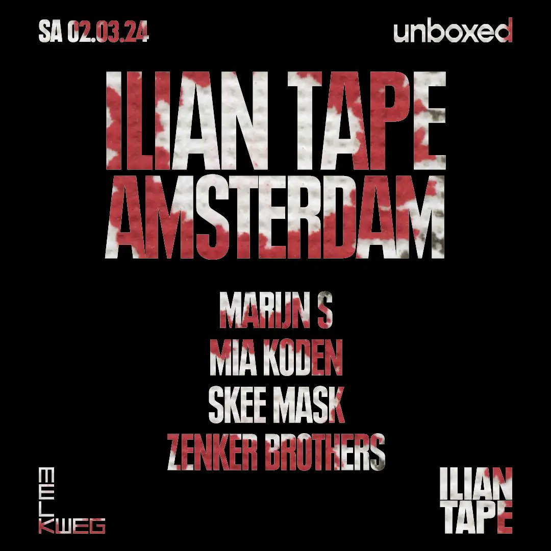 lil showcase at @melkweg tonight!