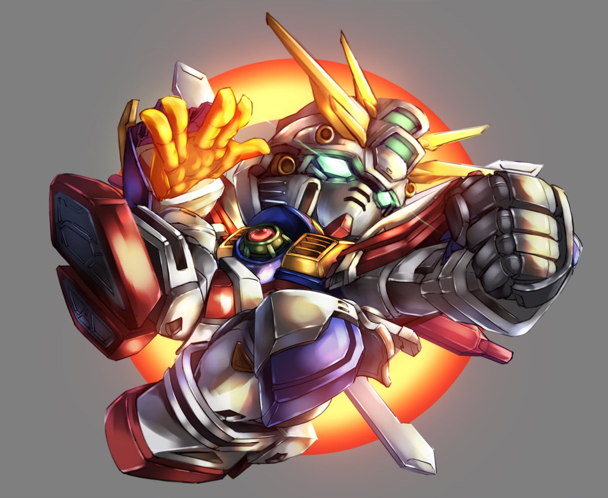 「#機動武闘伝Gガンダム #SDガンダム 」|nicaのイラスト