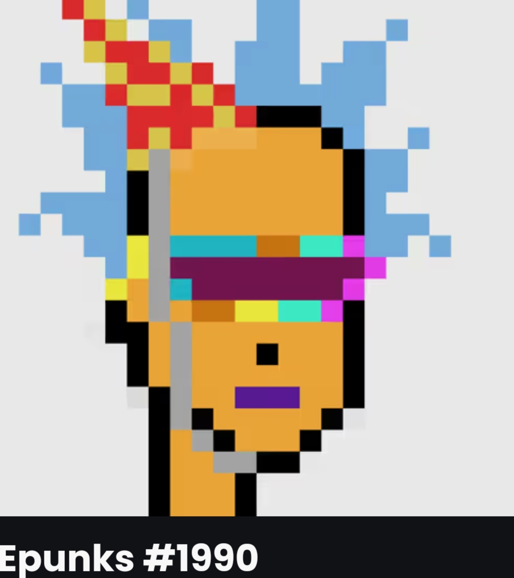 Louismchoo88's tweet image. Back to the &apos;90 
Do you remember 1990

I keep buying Epunks, why?

It remains the 1st collection on the blockchain and certain Kimura will take Epunks to another level

I&apos;m ready 💥 are you ready for it?👀

Just bought this Epunk #1990

#EGLD #OGNFT #Epunks