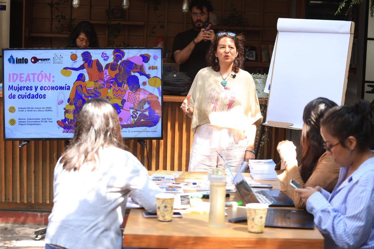 MaricarmenNava's tweet image. La relevancia del Ideatón Mujeres y Economía de Cuidados lo marca la realidad:

🟣26% PIB en México cuesta la economía de cuidados, 73% a cargo de mujeres
🟣Las mujeres piden 4 veces más dinero prestado p solventar cuidados

#DatosyCuidados #ODD24 #OpenDataDay #DatosAbiertos #8M